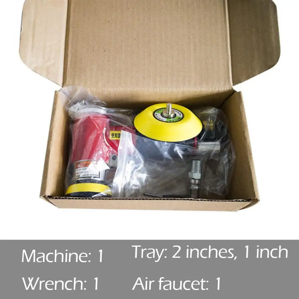 

2 inch 3 inch Mini Pneumatic Sanding Machine Air Sander Polishing Grinding Tools For Car Waxing Machine Small Buffer Polisher