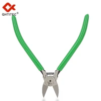 qhtitec ba622 wire cutters nippers high carbon steel 6 inch electronic wire cutters spring diagonal pliers plastic film nozzle