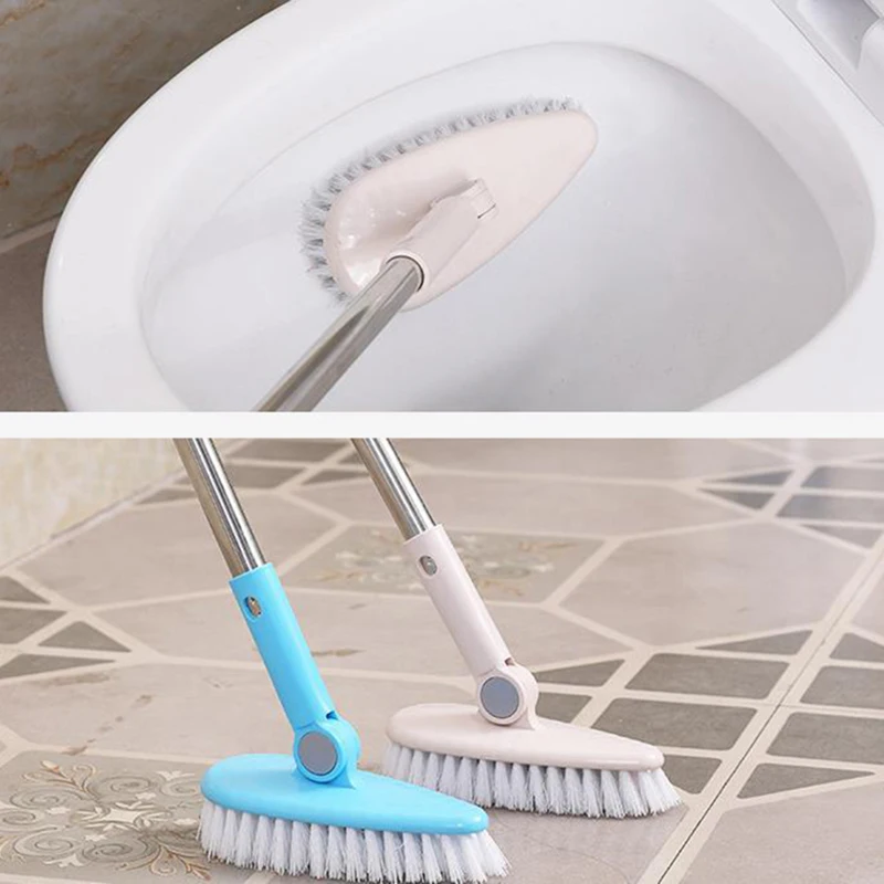 Multifunctional Floor Brush Long Handle Cleaning Bathroom Bathtub Tile Accessories High Quality Household Tool | Дом и сад