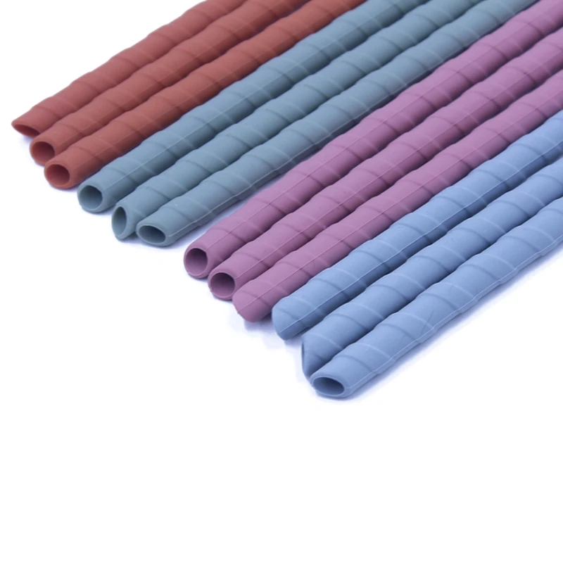 値段 再利用可能なベビー食品グレードシリコーンストロースパイラル飲料子供使用誕生日パーティーバークラブカップ