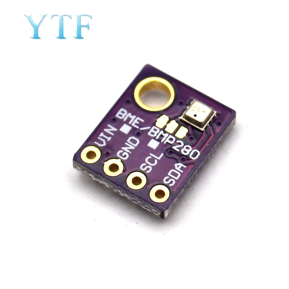 

GY-BME280-5V Temperature and Humidity Sensor Atmospheric Pressure Sensor Module