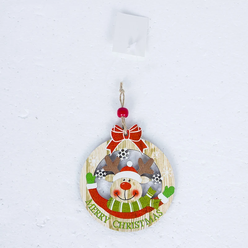

Christmas Decoration Pendant Christmas Decorations Santa Claus Listing Elk Hollow Ornaments
