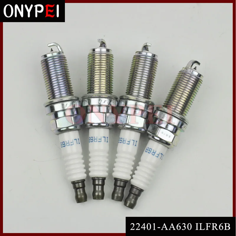 4 шт./лот иридиевая Свеча зажигания 22401 AA630 ILFR6B для Subaru Impreza Forester 2 5 Outback 3 0
