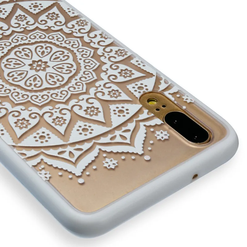 Soft TPU Case Huawei P20 Lite Cases For Coque Pro 3D Relief Lace flower Silicone hard pc Back Cover | Мобильные телефоны и