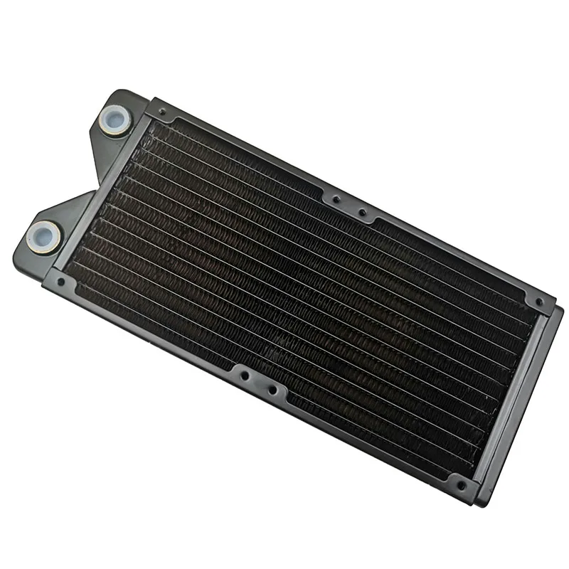 Magicool G1/4 дюйма 240 мм 3 черный медный радиатор компьютера радиатор для охлаждения воды подходит 12 см вентилятор 27 мм толщиной M3 винты