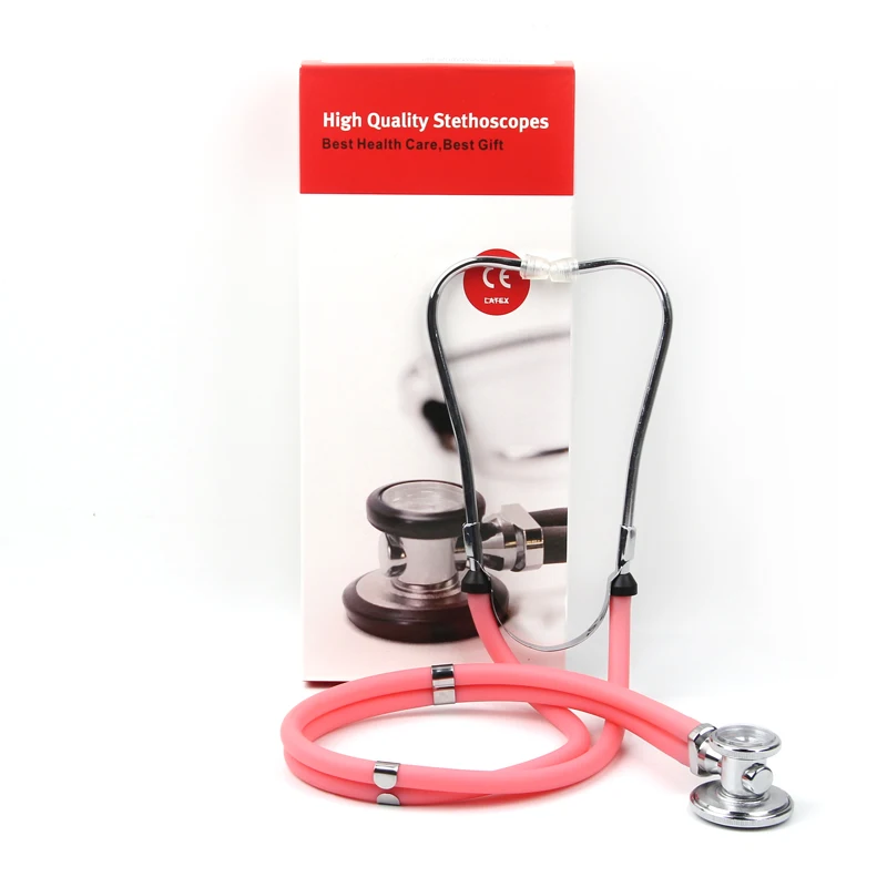 

Portable Doublehead Double Tube Stethoscope Medical Doctor Professional Device Student Veterinarian Nurse Medical Device Healthy