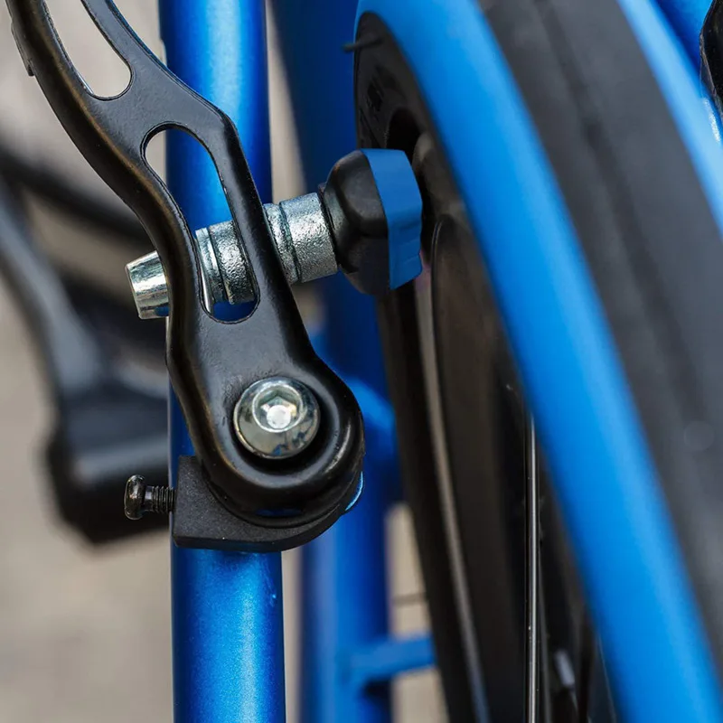 

Silent Colored Plastic Brake Pads For Bicycles, A Pair Of Bicycle Parts