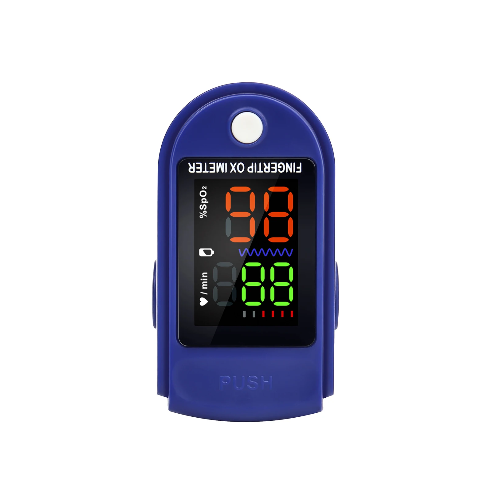 New Digital Fingertip Pulse Oximeter Mini SpO2 Oxygen Saturation Monitor PR Rate Measuring 5s Rapid Reading LED Display |