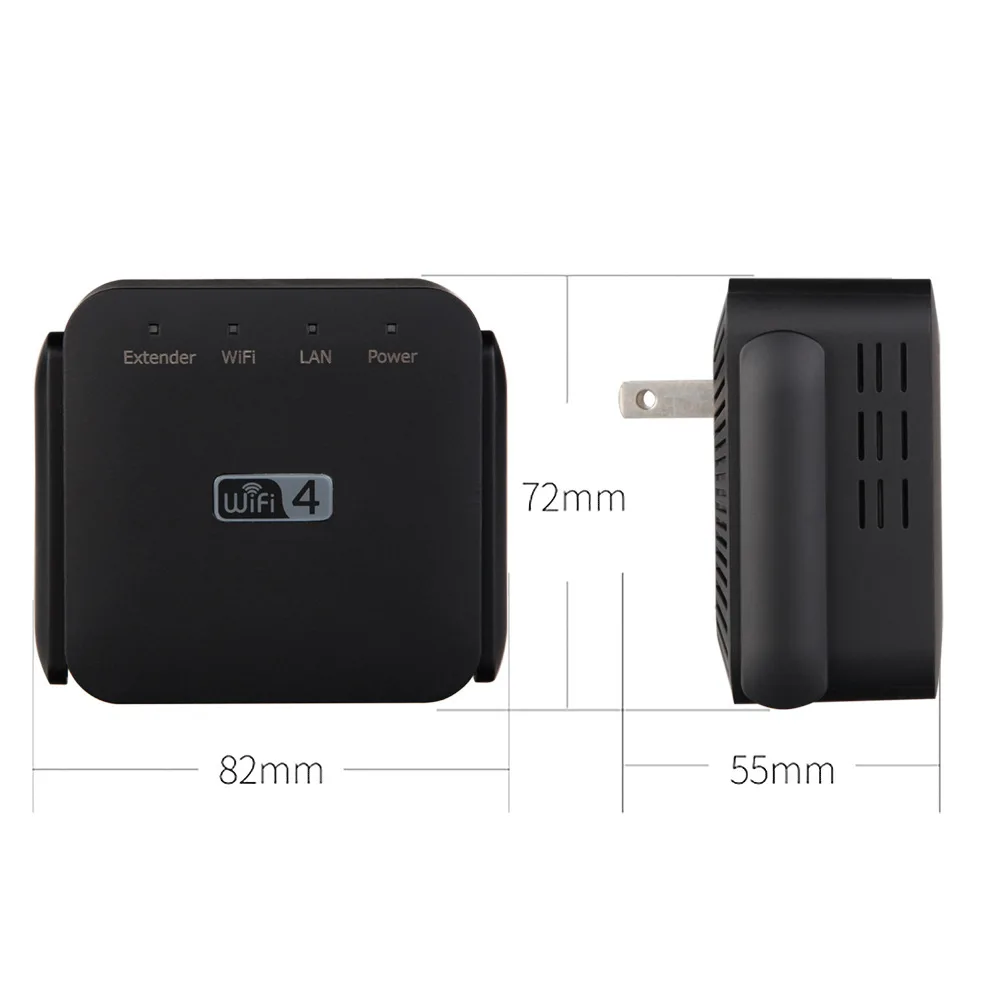 Kebidu Dual Band 1200 Мбит/с Беспроводной 2 4G/5G Wi-Fi ретранслятор/маршрутизатор усилитель