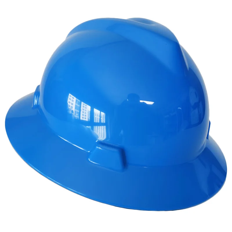 

Safety Helmet Wide Full Brim Hard Hat Lightweight High Strength Work Cap Construction Railway Metallurgy Mine Summer Sunshade
