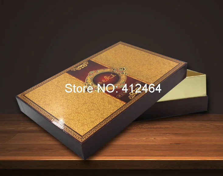 Изготовленный на заказ логотип одежда упаковка подарочная коробка Роскошная