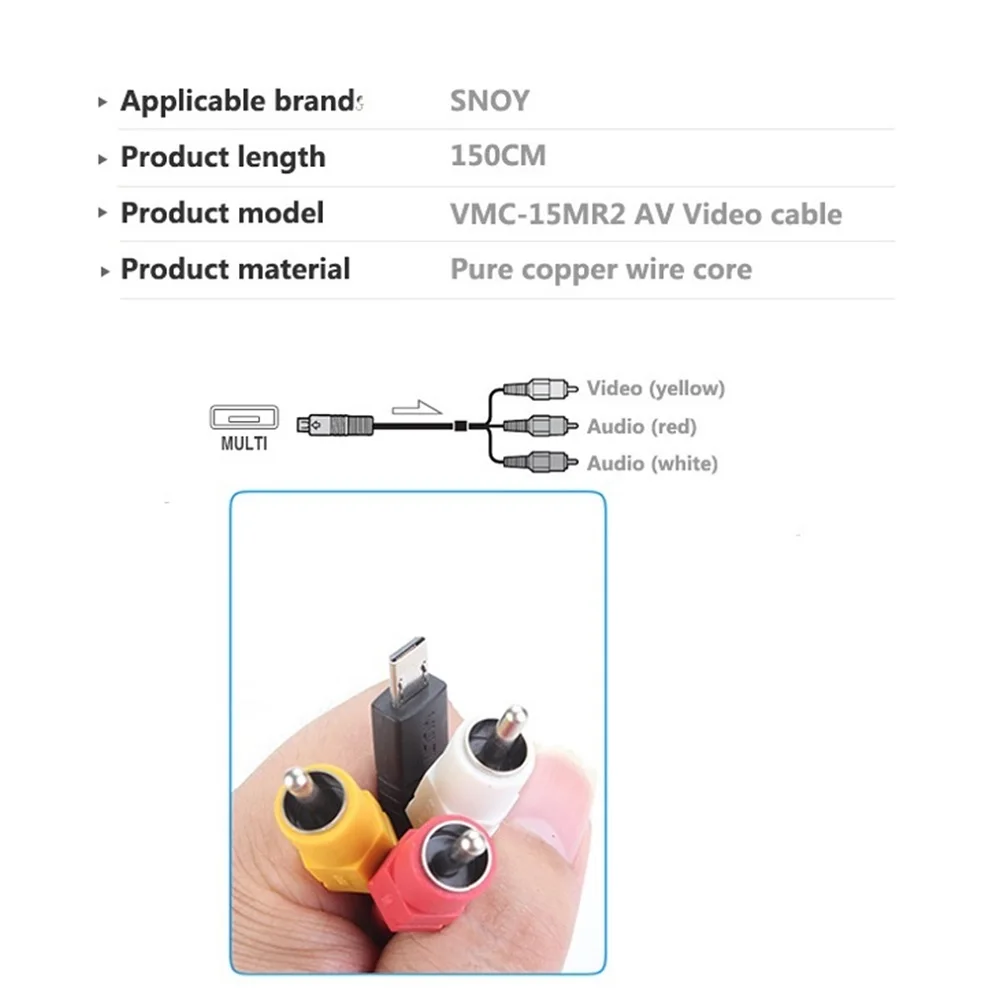 Мульти AV Аудио Видео кабель камера подключение домашнего ТВ HD RCA A/V штекер адаптер