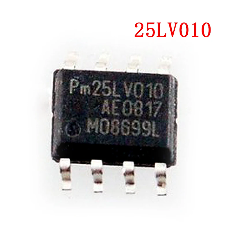 10 шт./лот PM25LV010 25LV010 SOP-8 | Аксессуары для аккумуляторов и зарядных устройств