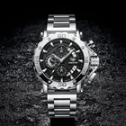 Новое поступление брендовые кварцевые часы для мужчин s 2021 минеральное стекло зеркальные 3D светящиеся стрелки классические водонепроницаемые мужские часы