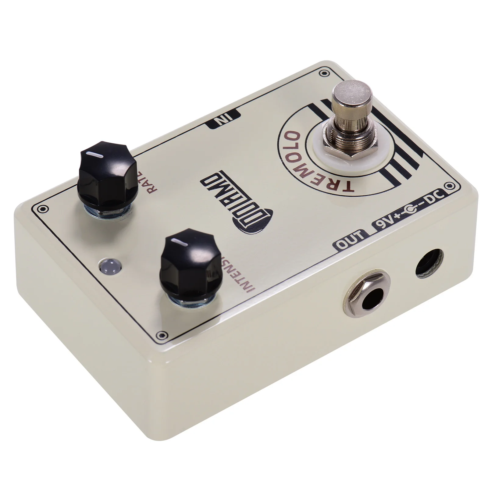

Dolamo D-13 Vintage Style Tremolo Guitar Effect Pedal with Intensity and Rate Controls True Bypass