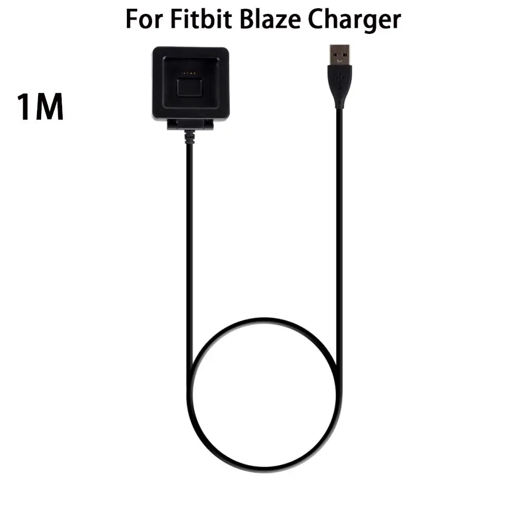 For Fitbit Blaze Сменное USB зарядное устройство для Fitbit зарядки смарт-браслет usb зарядный кабель для fitbit versa, ремешок 2/versa браслет адаптер - Цвет: For Fitbit Blaze