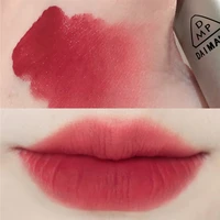 velvet matte lipstick long lasting waterproof lip glaze easy to wear sexy red liquid lip gloss korean cosmetics makeup 6colors