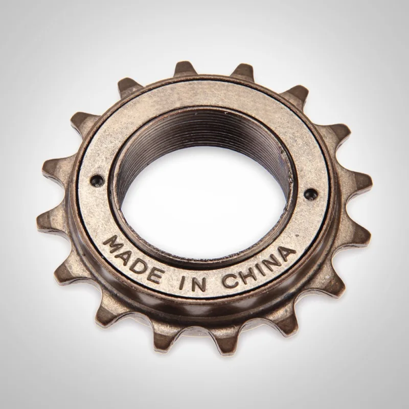 Высокое качество 16 T Зуб одинарное колесо для BMX велосипед 34 мм бронза бесплатных