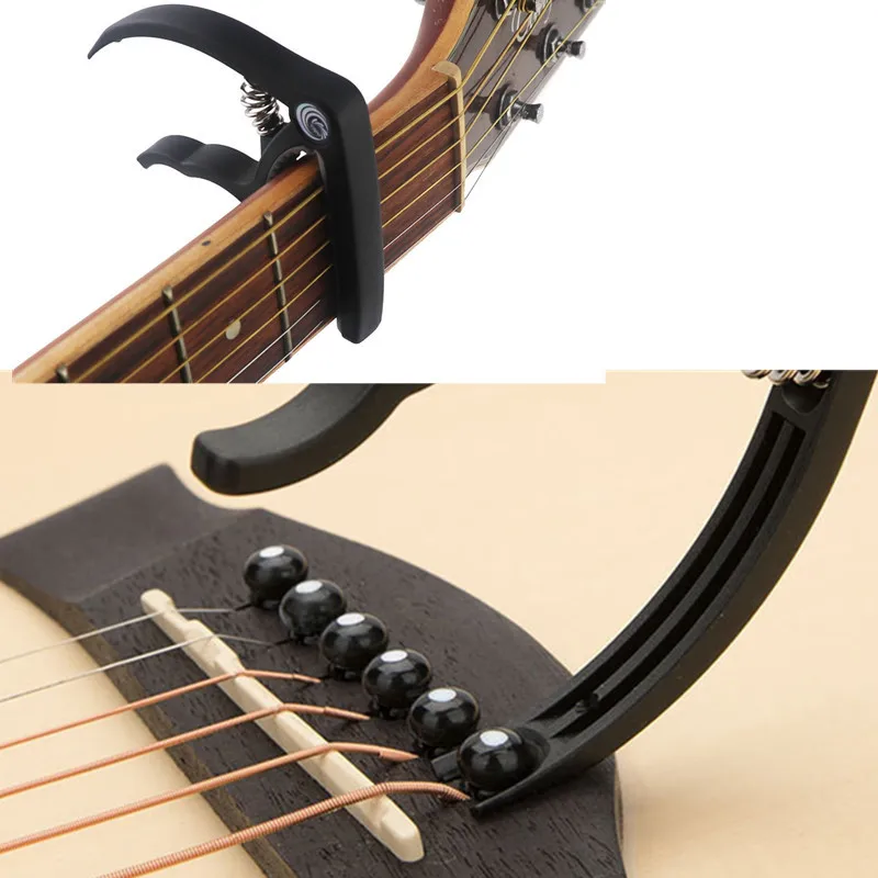 Универсальный гитарный каподастр быстросменный фиксатор металлический