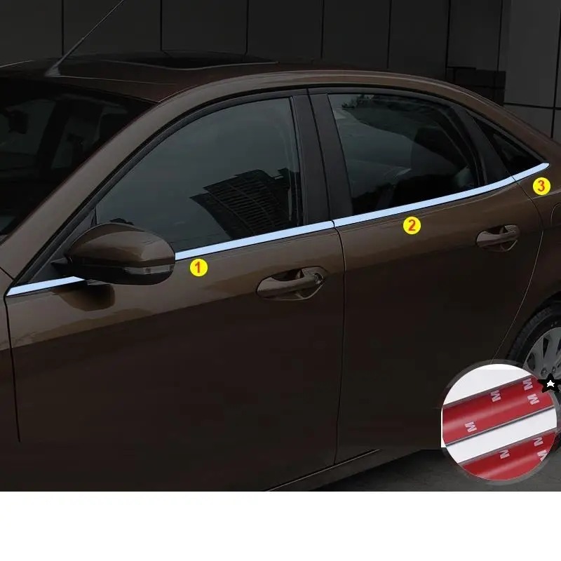 Хромированные модифицированные автоматические оконные решетки багажника