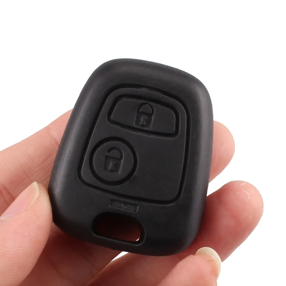 KEYYOU 20X2 Кнопка Замена чехол для дистанционного ключа от машины оболочка Fob Citroen C1 C2
