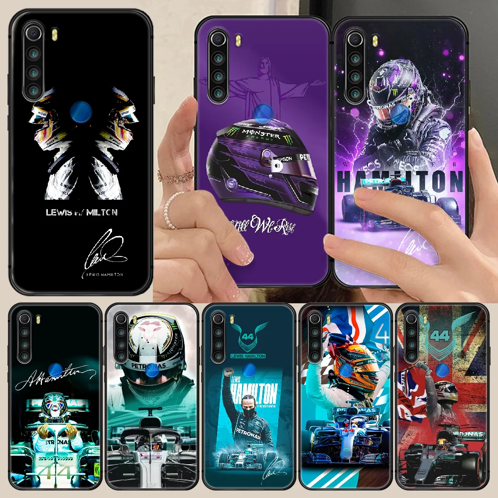 

hamilton F1 44 racing racer Phone Case Cover Hull For XIAOMI Redmi 7a 8a S2 K20 NOTE 5 5a 6 7 8 8t 9 9s pro max black cover
