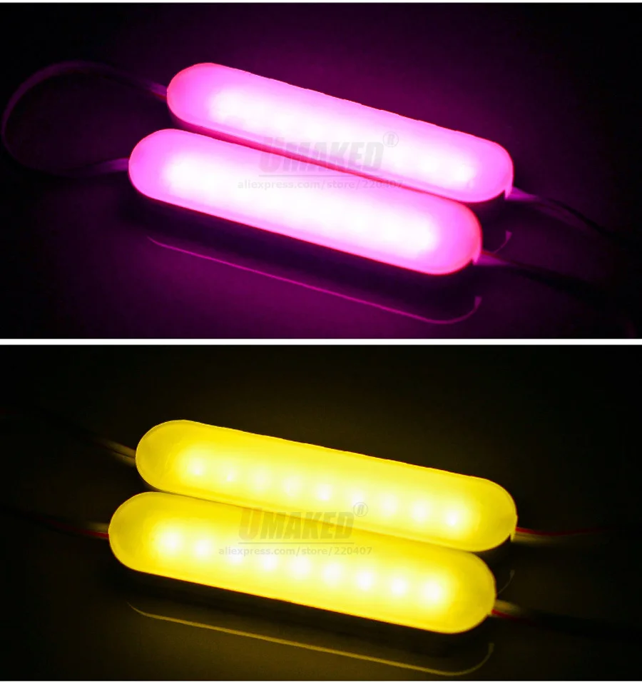 

NEW 2835 3LED injection led module 12V with lens Waterproof IP65 ,160 degree 1.5W white,LED sign,shop banner,brighter