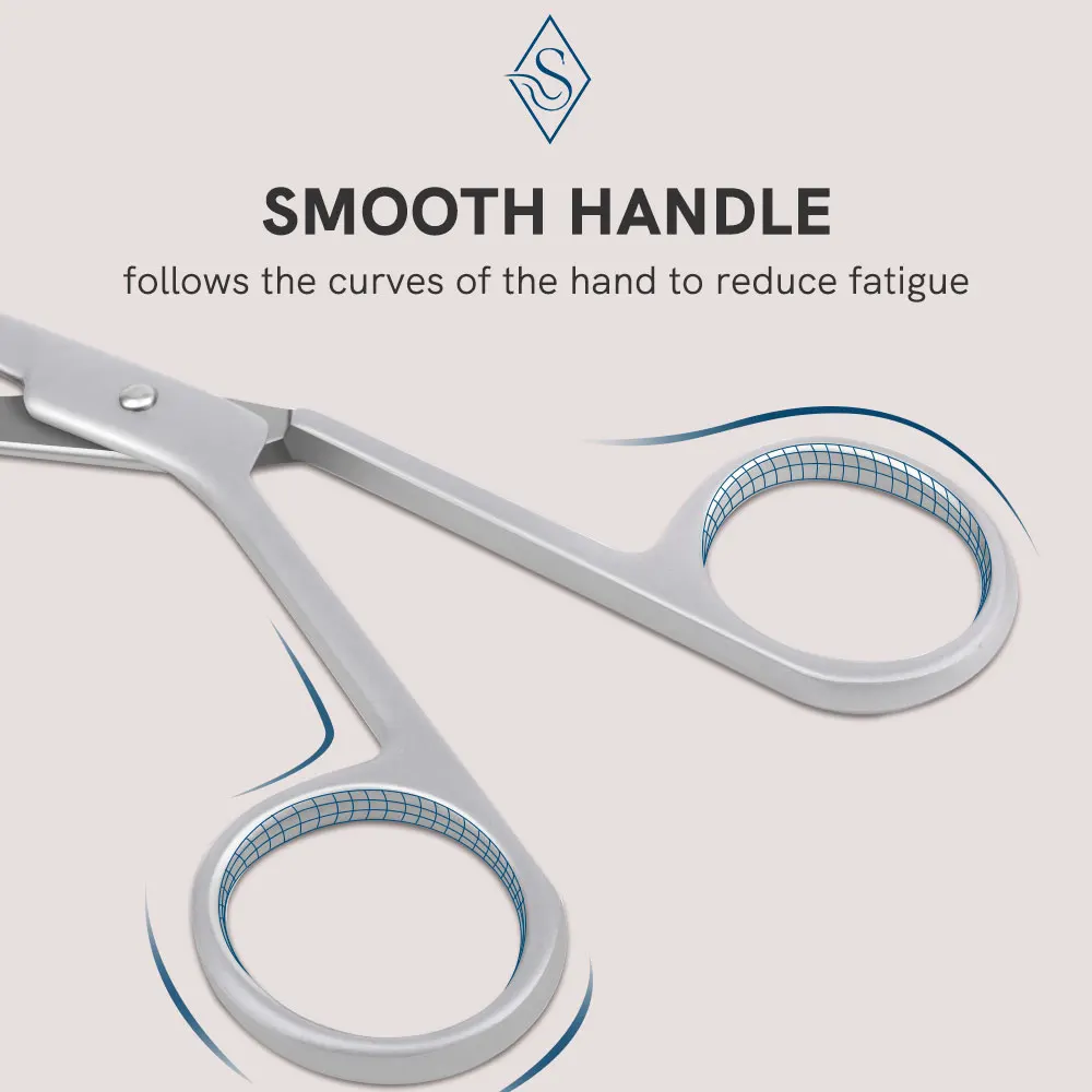 Miss Sally Пинцет для бровей ножницы в форме прямой плоский выщипывания волос Щипцы |