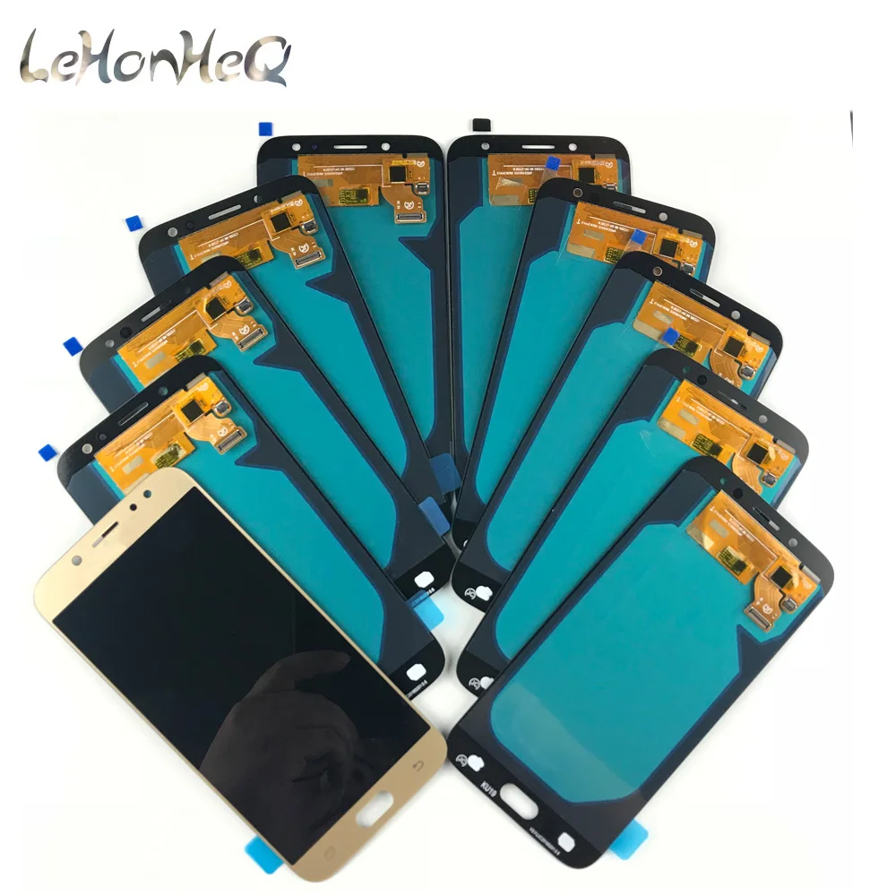 5 шт./лот OLED для Samsung J7 Pro 2017 J730 ЖК дисплей J730F экран с сенсорным дигитайзером в