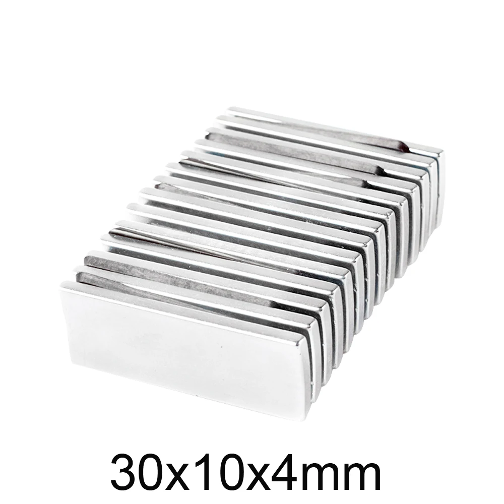 Мощный Неодимовый Магнит 30x10x4 лист 30 х10 мм постоянный магнит х10х4 2 ~ 50 шт. |