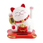 Милые фигурки счастливой кошки китайские встряхивающие руки счастливая кошка ремесла подарок на день рождения Рождественский подарок домашние настольные украшения Статуя