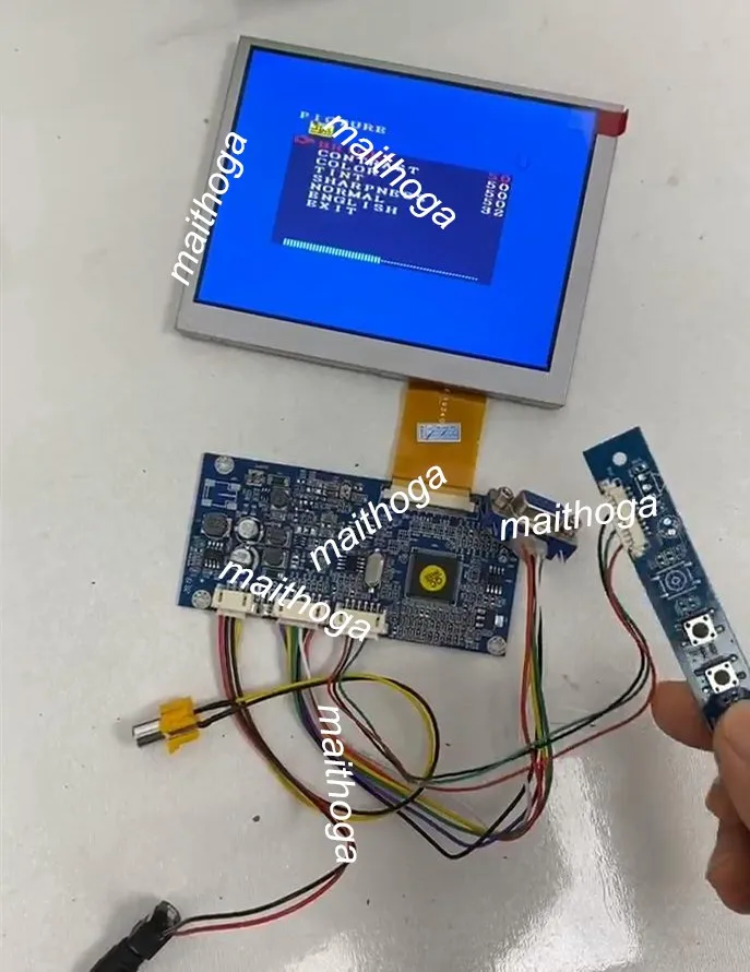 VGA видео привод платы HDMI/VGA + 5 6 дюймов TFT ЖК дисплей Экран дисплея 640(RGB)* 480 (NTSC / PAL