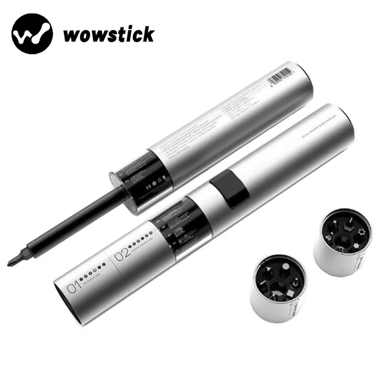 WOWSTICK Новинка 2020 г. Отвертка SD 36 бит 3LED литиевая батарея перезаряжаемый Набор
