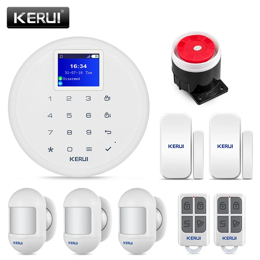 KERUI G17 GSM домашняя сигнализация беспроводной охранный датчик безопасности