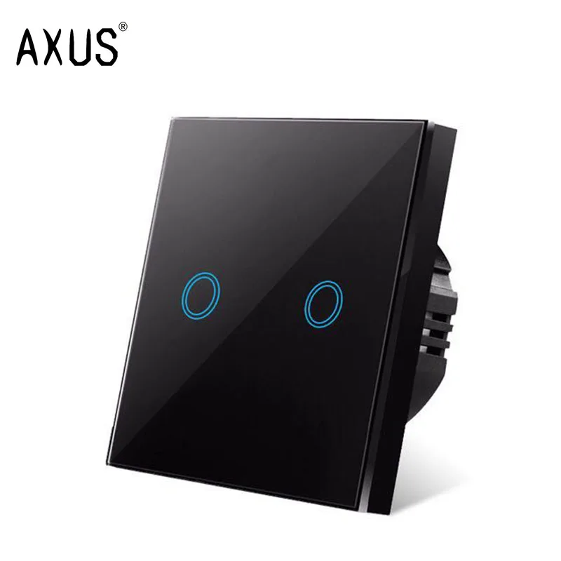 AXUS AC110 220V сенсорный выключатель ЕС Стандартный белого цвета с украшением в виде