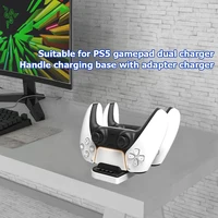hbp 298 controller charger lightweight game playing elements for dualsense dual usb c charging dock 4 adapter