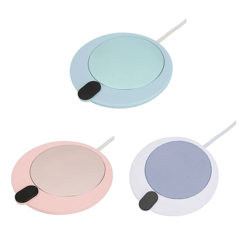 

Портативный круглый Форма USB для подогрева чашек тепла чашка с двойными стенками коврик держать напиток теплым нагреватель