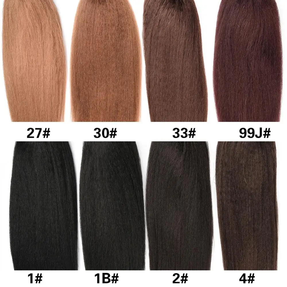 Blice 30 &quotкурчавые прямые волосы с двумя пластиковыми гребнями кулиска конский