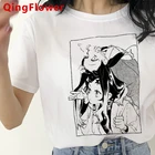 Демон убийца Kimetsu без Yaiba футболка женская обувь для пары со размера плюс, одежда для пар, кепки, кепки в стиле ретро Футболка harajuku kawaii эстетическое