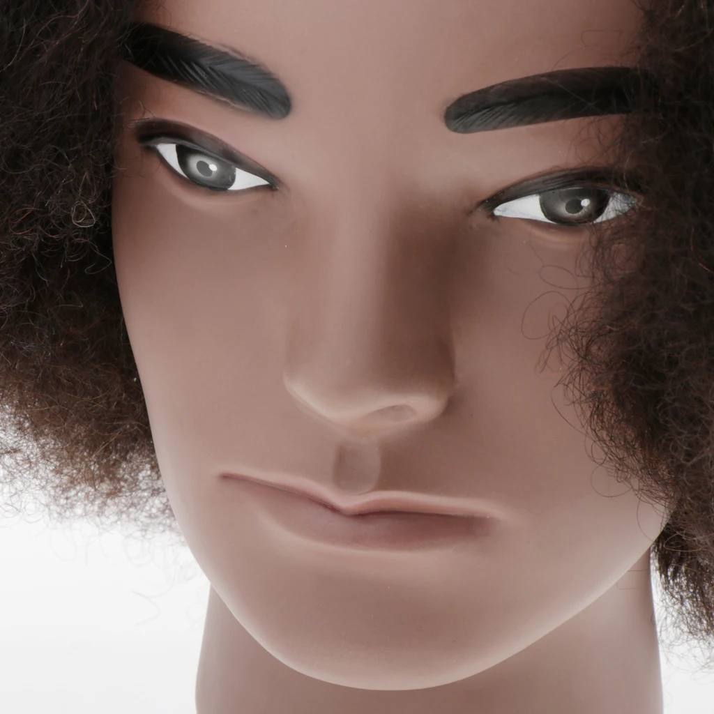 Голова манекена для мужчин со 100% человеческими волосами | Дом и сад