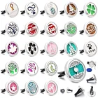 Новый освежитель воздуха для автомобиля, освежитель воздуха на вентиляцию, автомобильный зажим, древо жизни, ароматизатор, диффузор эфирного масла, медальоны с подушечкой