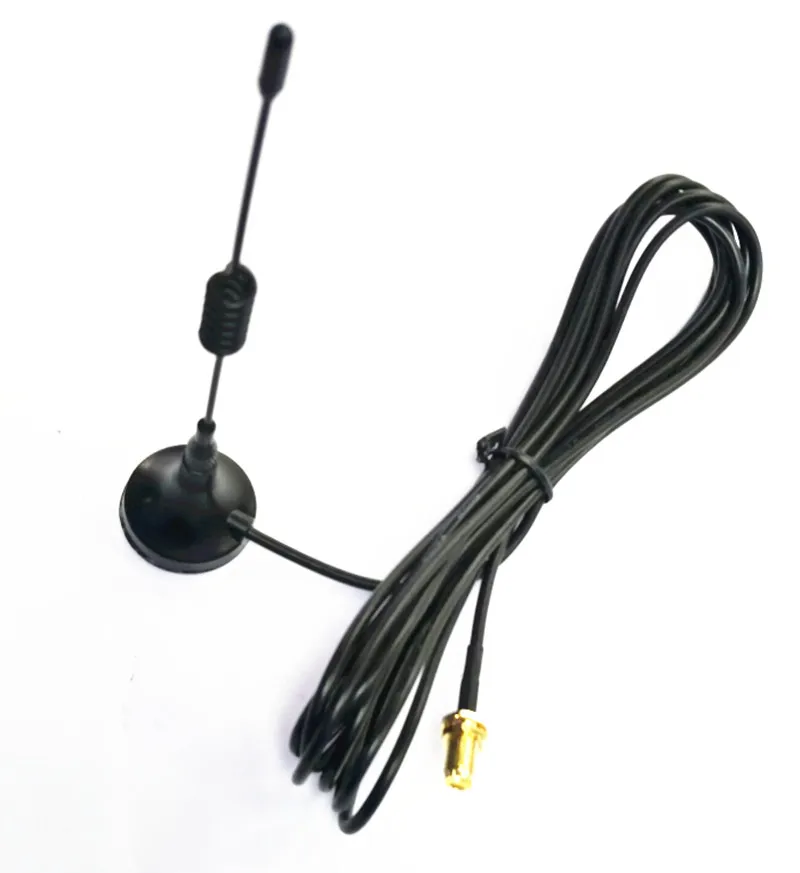 Мини Автомобильная антенна с магнитом UHF 400 470 МГц SMA гнездо высоким коэффициентом