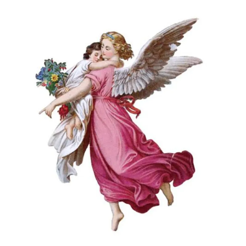 

Patch DIY Fashion Patches Iron Ons Angel Flower Stickers for Clothes Heat Tranfer Clothing Accessories Pattern Free Shipping