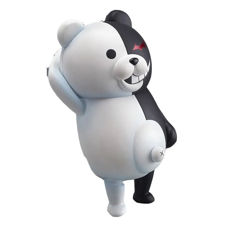 

Hot Sale 10 cm Q versie Anime Danganronpa Monokuma Figure PVC Action Figure Monokuma collection Model Cartoon Toys for Kids