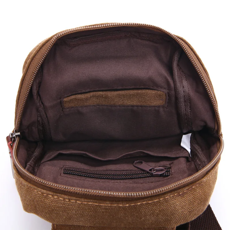 

Chest diagonal bag Lightweight small fashion wear-resistant tool bag Multifunctional canvas bag Outdoor travel sports bag