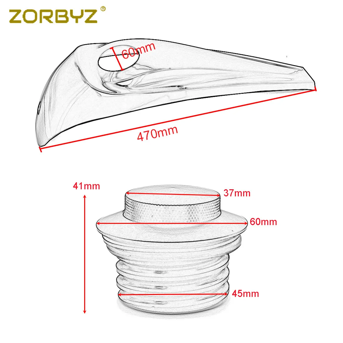 ZORBYZ топливный бак гладкая приборная консоль крышка с бензобаком Крышка для Harley