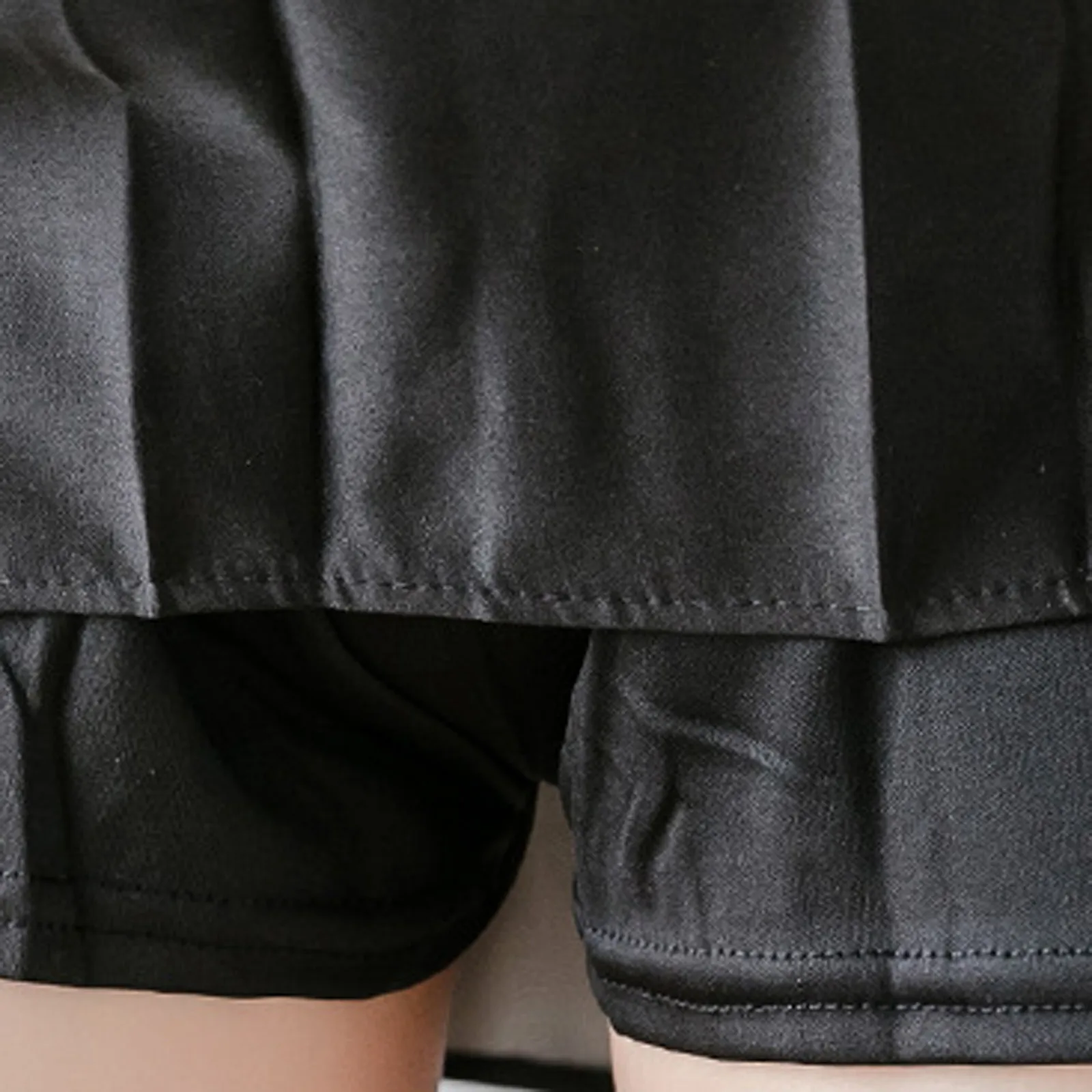 

rokjes dames Women's Solid Color A-line High Waist Culottes Short Skirt Pleated Skirt winter skirt female falda plisada mujer