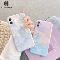 lovebay fashion colorful marble case for iphone 13 12 11 pro max se 2020 xr xs max x 7 8 plus gradient floral luxury back cover