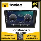 Android 8,1 для Mazda 3 2004-2009 maxx axela Mazda3 автомобильный DVD GPS Радио стерео 2G 16G 4G WIFI бесплатная карта 2 din RDS мультимедийный плеер