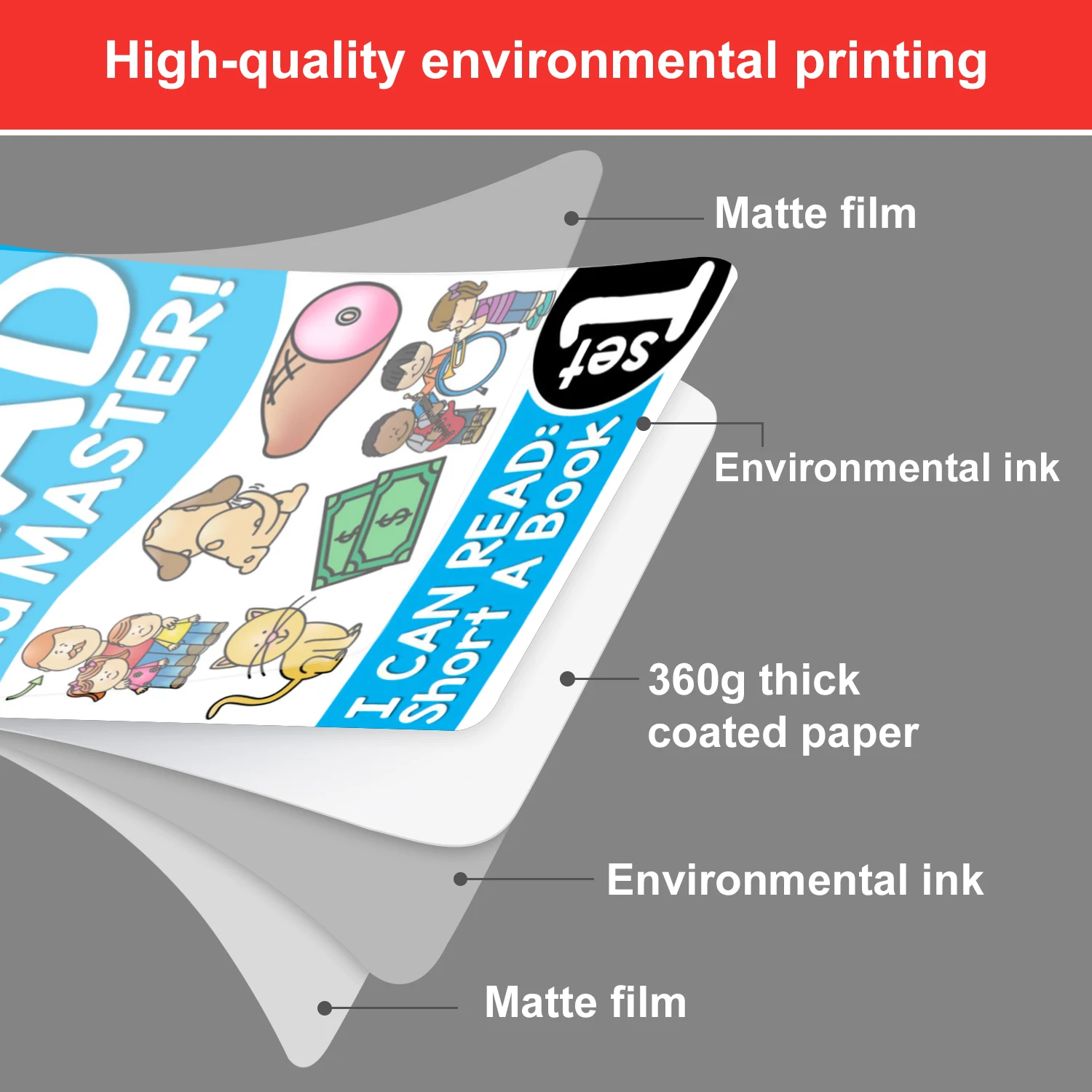 107 групп/набор Детские обучающие игрушки Монтессори|Чтение| |